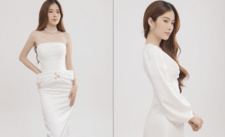 Nam Anh đẹp sang chảnh trong set đồ trắng – đen tinh tế