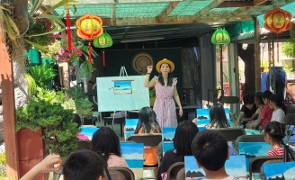 Nghệ sĩ Trúc Thy tìm kiếm những tài năng nhí mồ côi