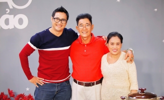 Ngọc Tưởng “cầu cứu” bố mẹ khi tham gia game show về ẩm thực