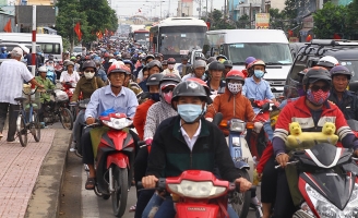 Người dân đi chơi lễ 2.9: Nhiều tuyến đường về miền Tây kẹt cứng