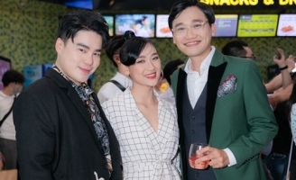 Nguyễn Đình Vũ hội ngộ dàn sao Việt tại buổi ra mắt phim của Lý Nhã Kỳ