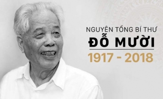 Nguyên Tổng bí thư Đỗ Mười từ trần