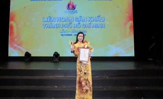 NSND Trịnh Kim Chi thắng lớn tại Liên hoan Sân khấu TP.HCM với vở 