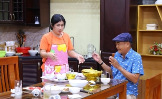 NSND Việt Anh – Thanh Thủy là vợ chồng trong phim mới của VTV8
