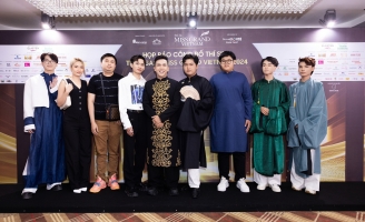 NTK Minh Châu nỗ lực giúp các bạn trẻ giữ lửa nghề ở Miss Grand Vietnam 2024