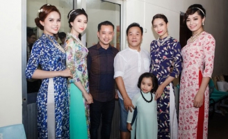 NTK Việt Hùng chở bốn mùa yêu thương trong Áo dài xưa Sài Gòn