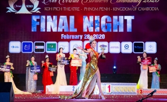 Nữ doanh nhân Kimmy Bùi đăng quang Ms World Community Business 2020