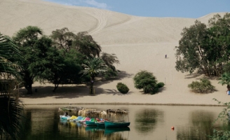 'Phép lạ' ở thị trấn nằm giữa sa mạc khô cằn nhất thế giới