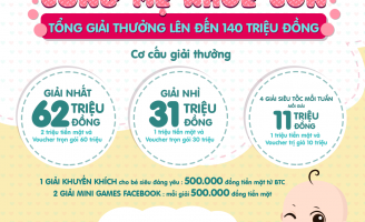 POPS Baby lần đầu tổ chức cuộc thi cho mẹ và bé