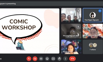 POPS Comic chia sẻ về truyện tranh Việt Nam với sinh viên Hà Nội