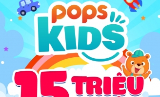 POPS Kids là kênh YouTube đầu tiên tại Việt Nam đạt 15 triệu lượt theo dõi 