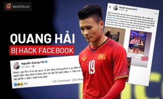 Quang Hải bị hack facebook, những cô gái liên quan trong tin nhắn riêng tư có được báo công an?