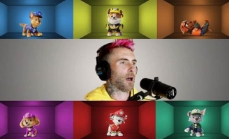 Rock Adam Levine tham gia góp giọng cho nhạc phim hoạt hình Paw Patrol
