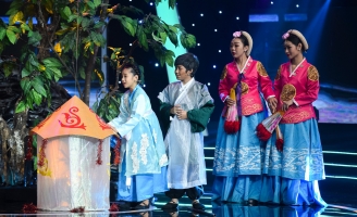 Sao Nối Ngôi Nhí : Bùi Gia Bảo gây xúc động với chiếc lồng đèn đẹp nhất xứ xở kim chi