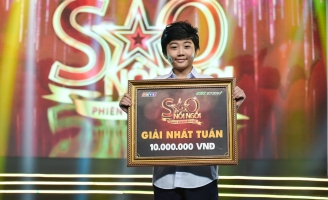 Sao nối ngôi nhí: Bùi Gia Bảo tiếp tục đoạt giải nhất tuần