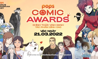 Sau 7 tháng tranh tài, POPS Comic Awards 2021 khép lại 