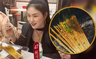 Sau đá cuội xào tỏi, xiên tre cay ở Trung Quốc gây tranh cãi