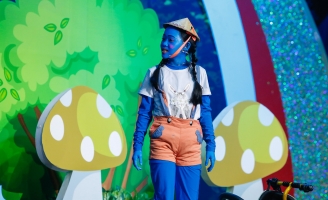 Tập 6: Tiếu lâm tứ trụ nhí - “xì trum” Mỹ Dung nhận ba điểm 10 tuyệt đối