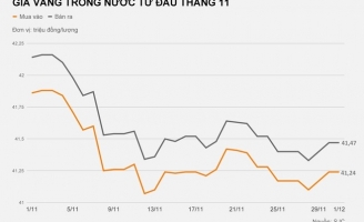 Thời ảm đạm của giá vàng, dính vào lỗ nặng