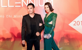 Thuý Ngân sánh đôi Trung Dũng đi sự kiện