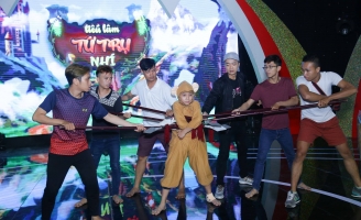 Tiếu Lâm Tứ Trụ Nhí gay cấn với chủ đề “Sân khấu”