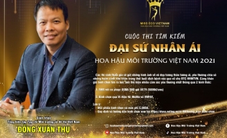 Tìm gương mặt Đại sứ Nhân ái cho cuộc thi Hoa hậu Môi trường Việt Nam