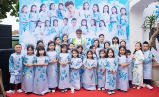 Tommy Nguyễn tất bật với các dự án thời trang thiếu nhi 2022