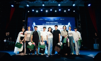  Top 3 Hoa hậu Hoàn vũ Việt Nam 2022 tổ chức fan meeting đầu tiên