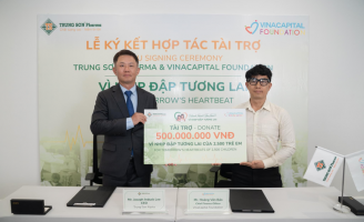 Trung Sơn Pharma tài trợ VCF 500 triệu đồng cho dự án 