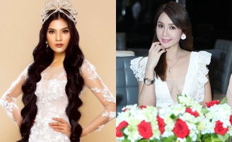 Trương Thị May hội ngộ Helen Thanh Đào tại “Hoa hậu Sắc Đẹp Việt Toàn Cầu”