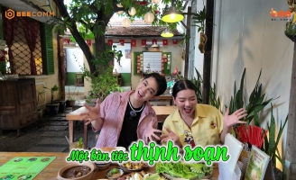 Tuấn Kiệt và Chen Ru Lu khám phá hương vị hoài niệm tại Tiệm ăn Gặm và chè Kai Kai 