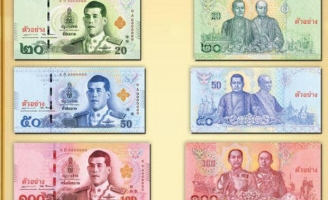 Vua Rama X chính thức được Thái Lan phát hành tiền giấy in hình 