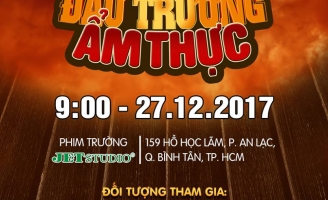 Xuất hiện game show Đấu Trường Ẩm Thực với format mới lạ